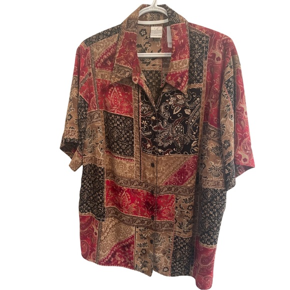 Emma James Tops - Emma James Multicolor/design Button Down